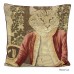 Vintage Tapestry Cushion Cover Size 18” X 18” Chenille Woven Scatter Velvet Case   272058476390